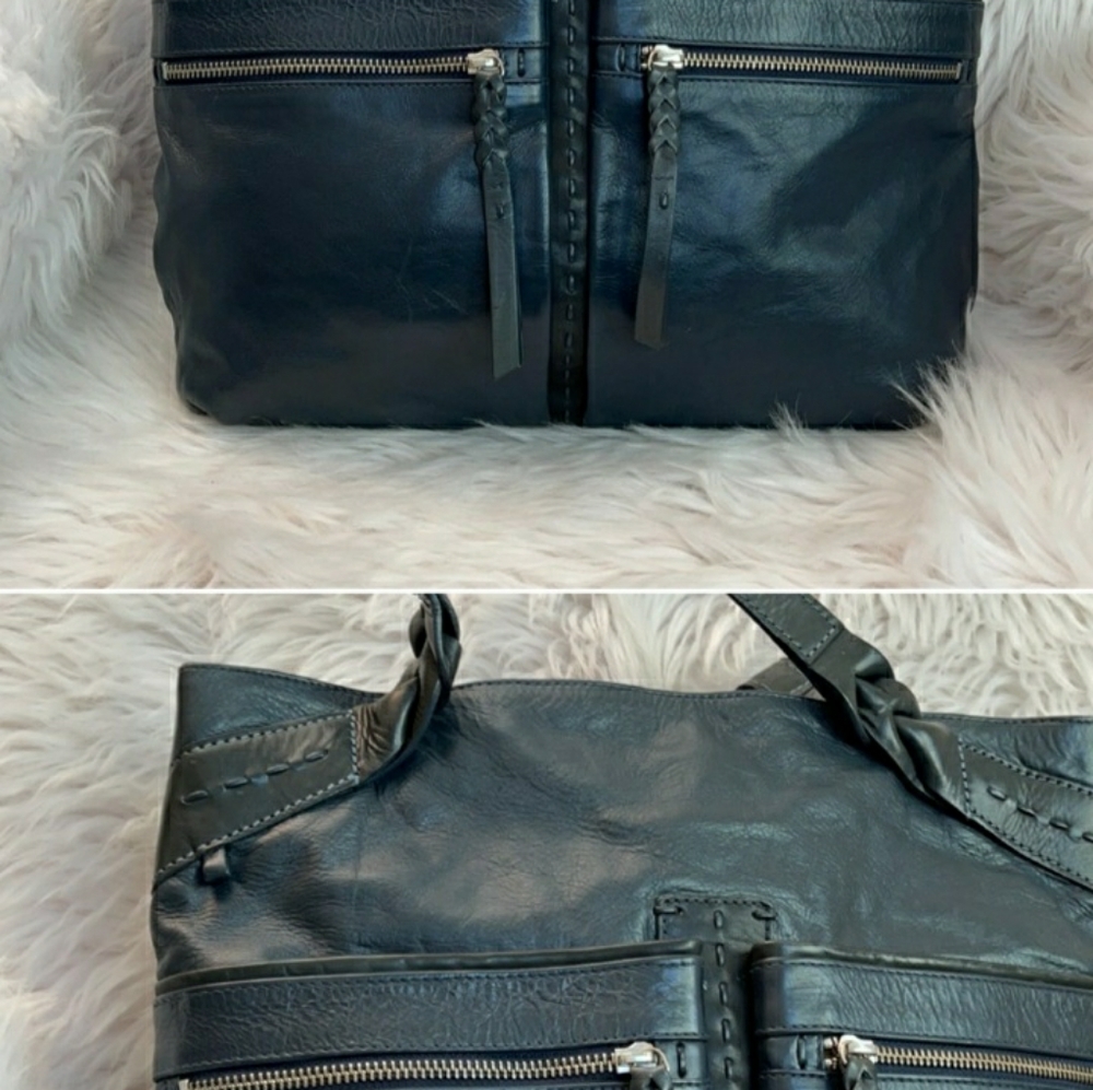 Radley London Blue Leather Tote